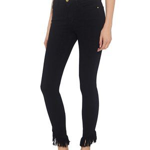 Frame Le High Fringe Straight Jean